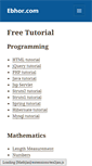 Mobile Screenshot of ebhor.com