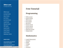 Tablet Screenshot of ebhor.com